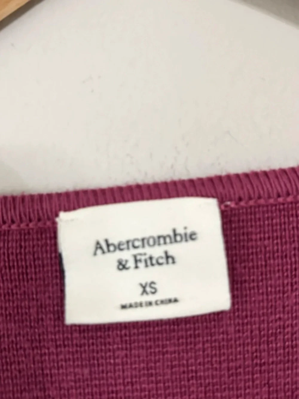 Abercrombie and Fitch Burgundy Fuchsia  Bodycon Maxi Dress